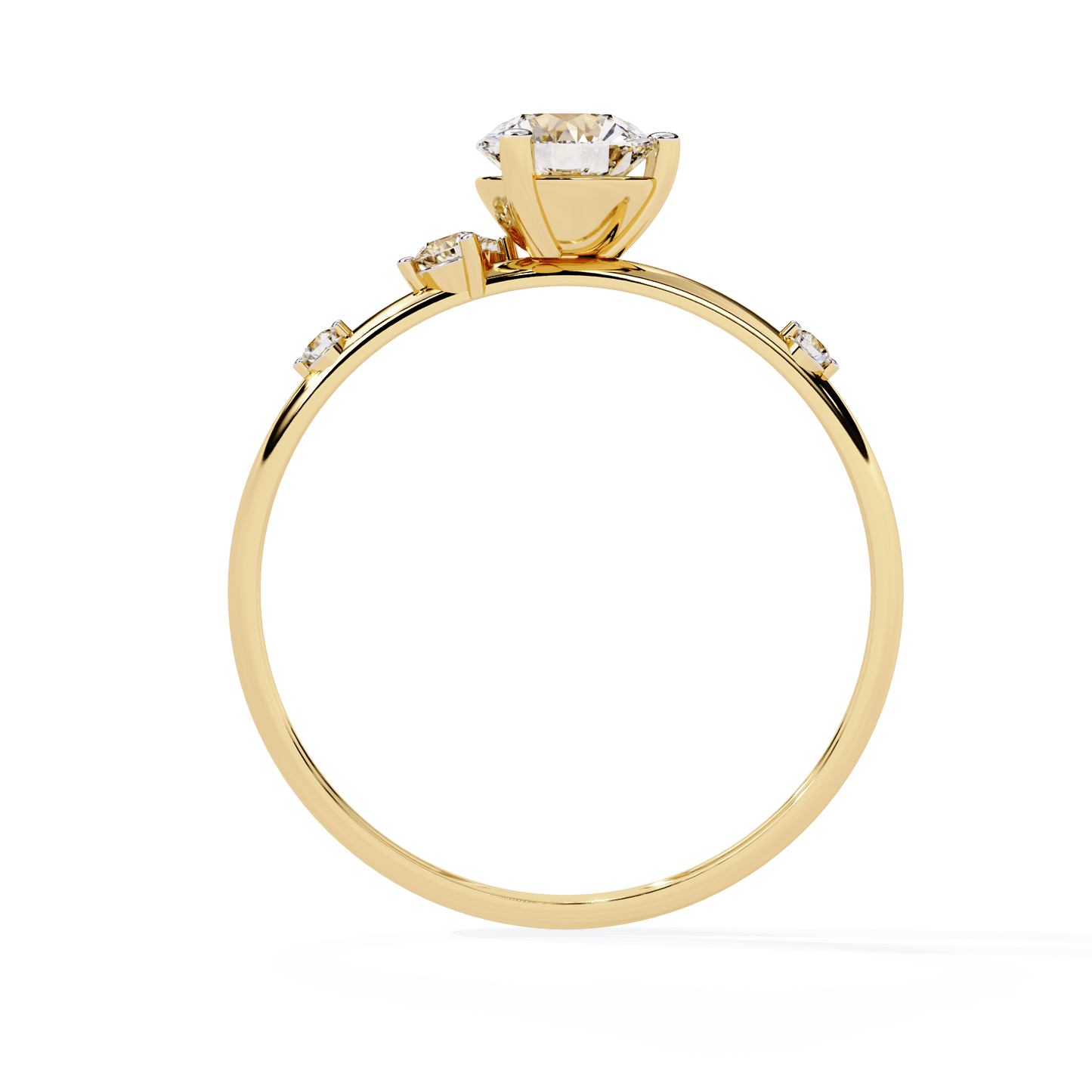 captivating charm diamond ring - espira fine gems