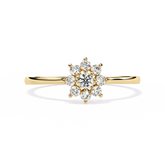 Timeless Glow Round Diamond Ring - Espira Fine Gems