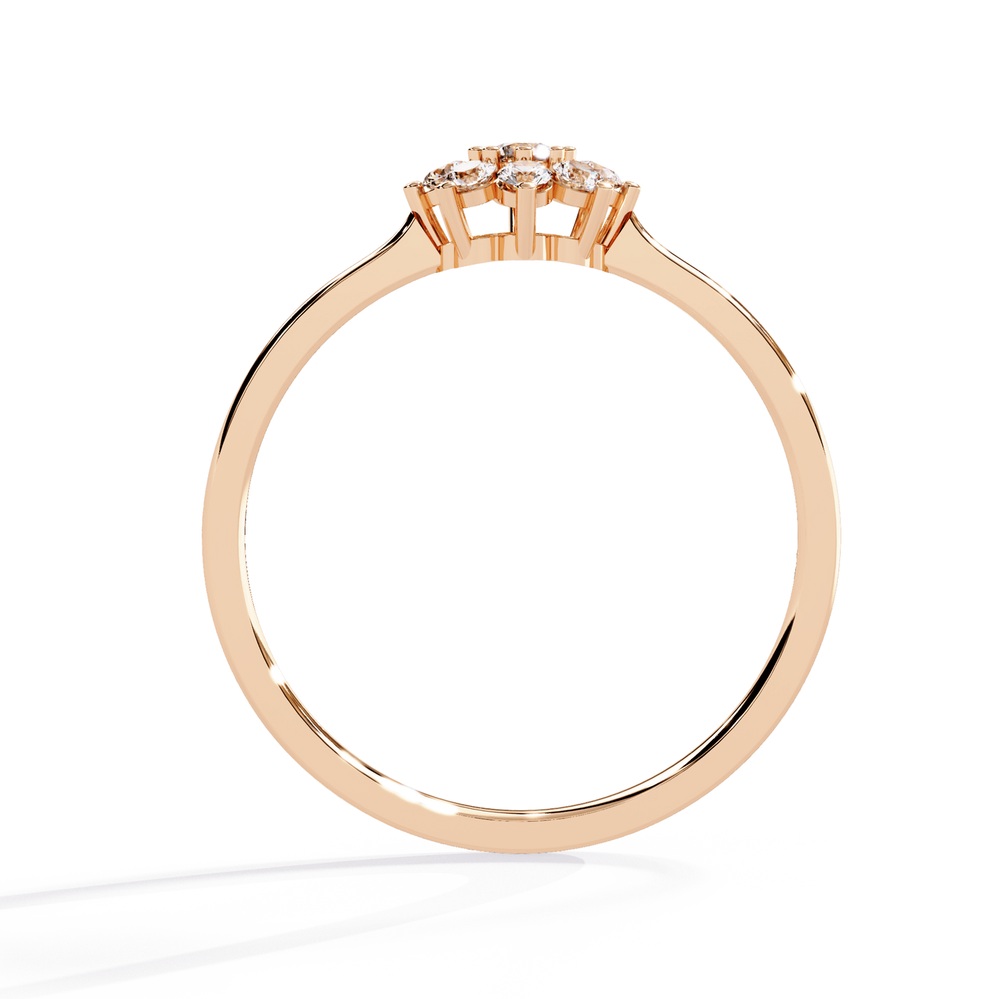 timeless glow round diamond ring - espira fine gems