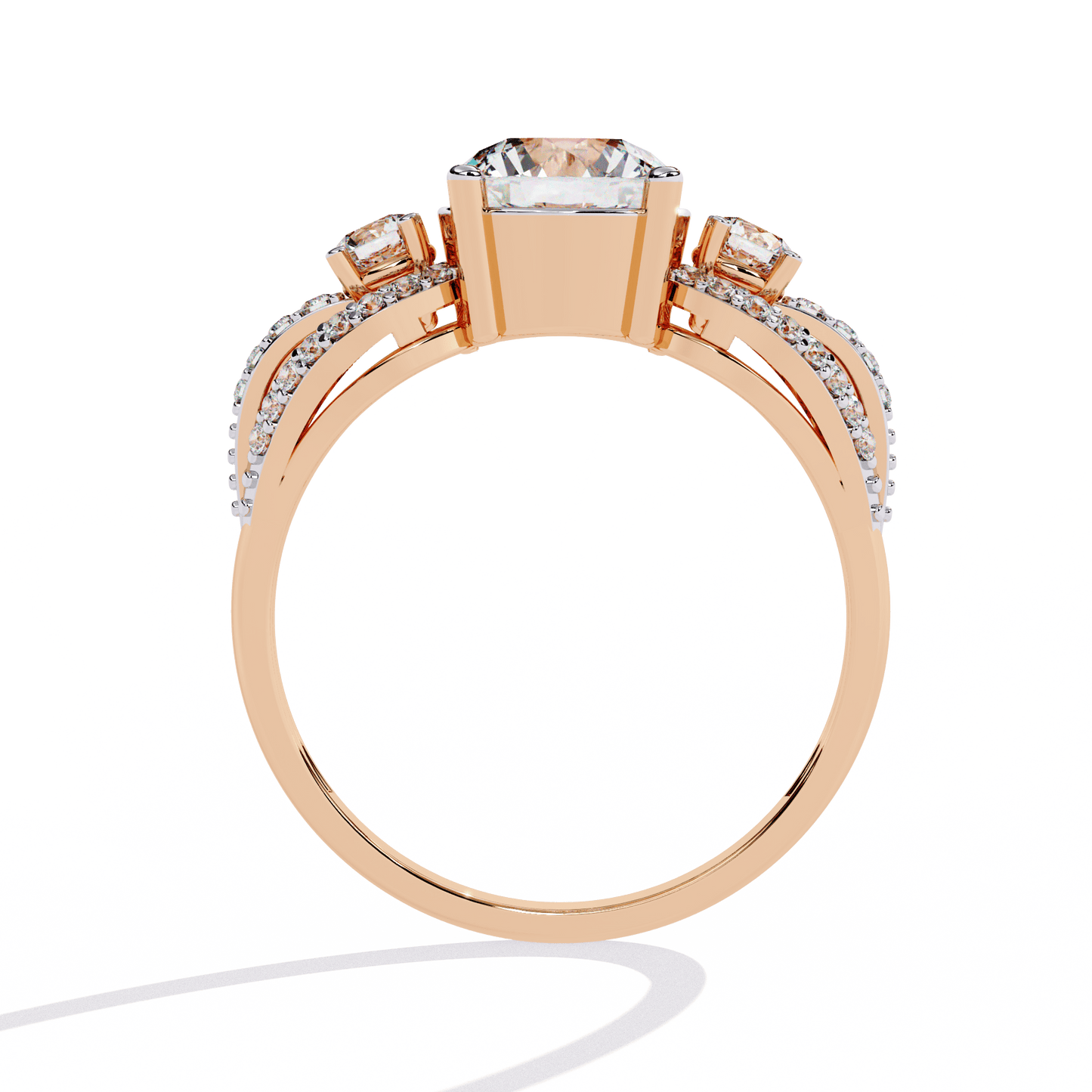 pure radiance diamond ring - espira fine gems