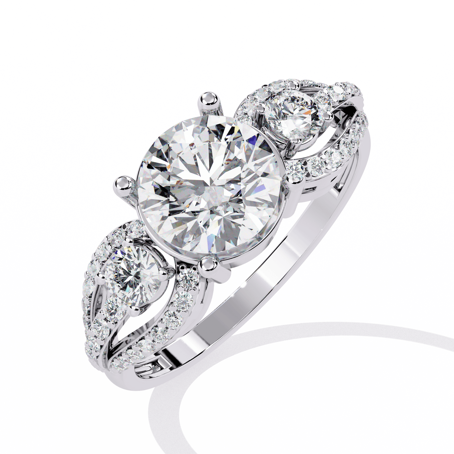 pure radiance diamond ring - espira fine gems