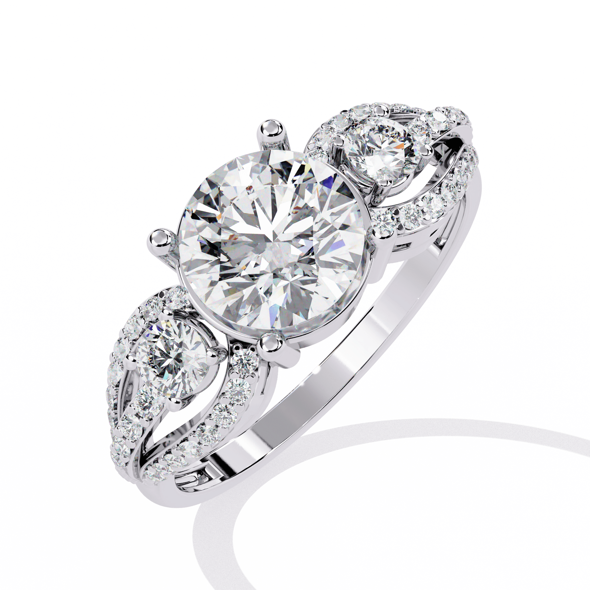 Pure Radiance Diamond Ring - Espira Fine Gems