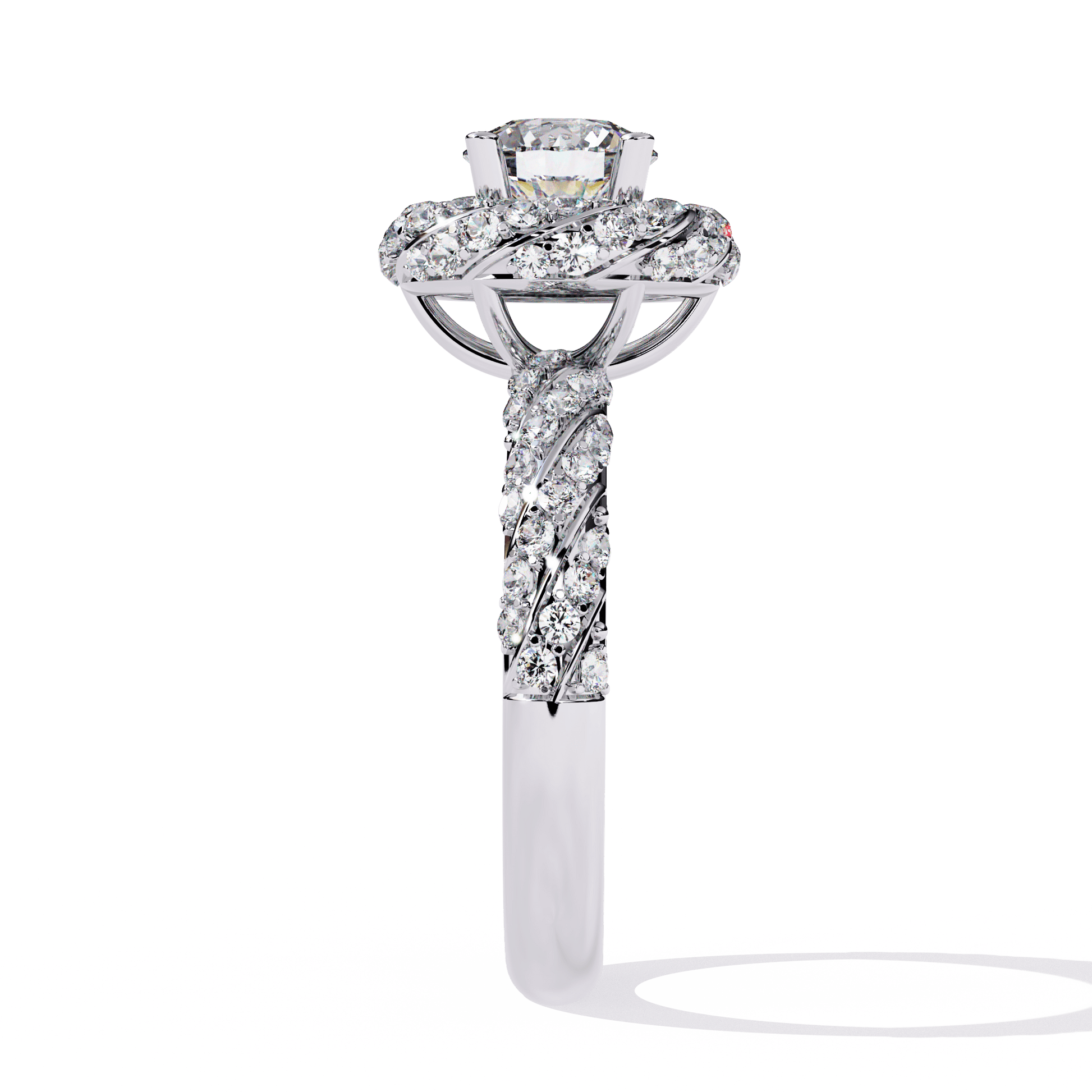 Ocean Serenity Diamond Ring - Espira Fine Gems