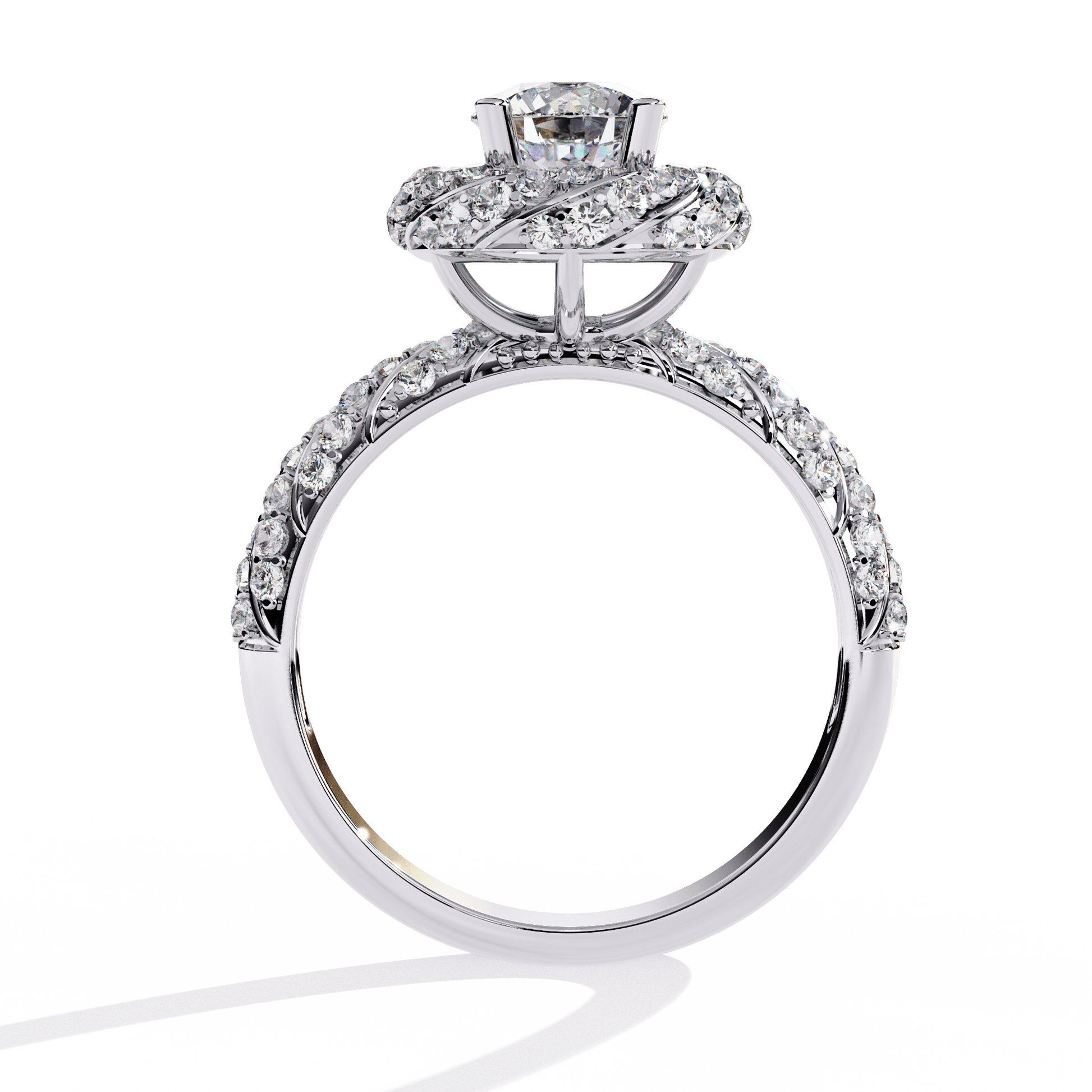 Ocean Serenity Diamond Ring - Espira Fine Gems