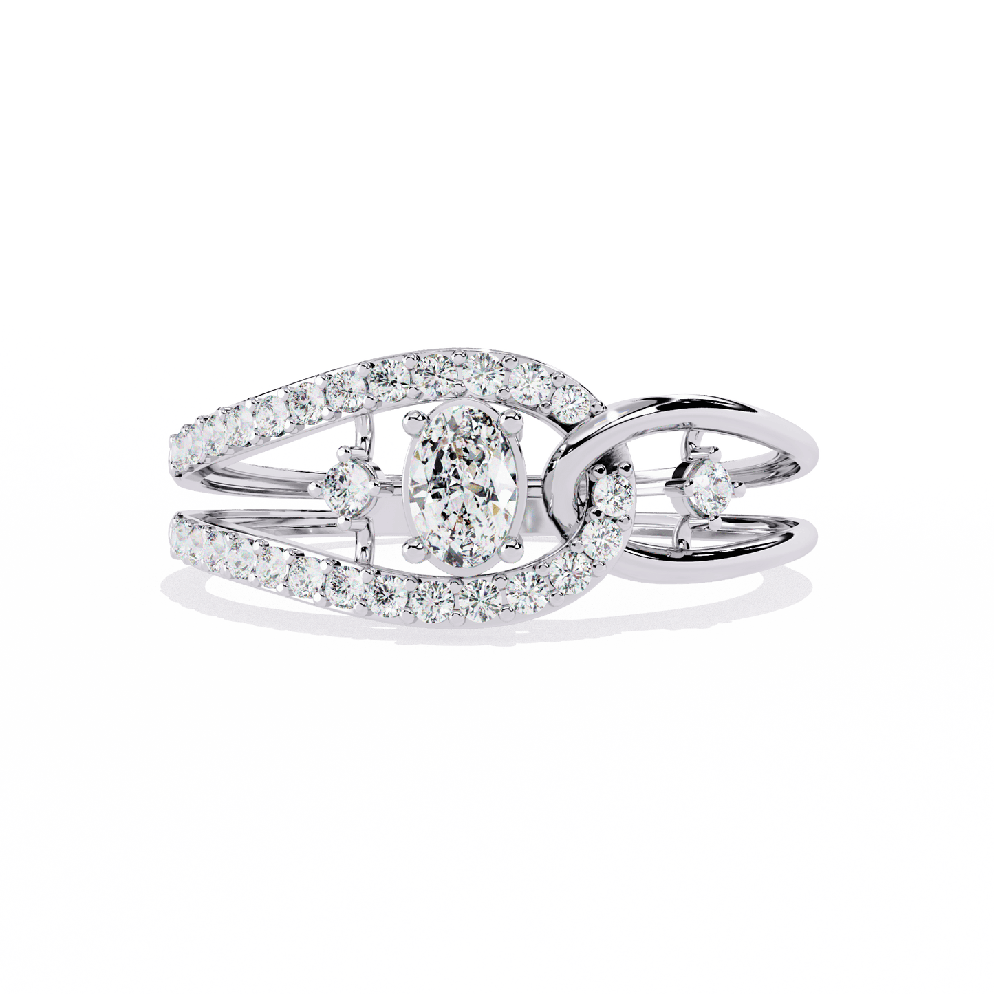 heavenly vine diamond ring - espira fine gems