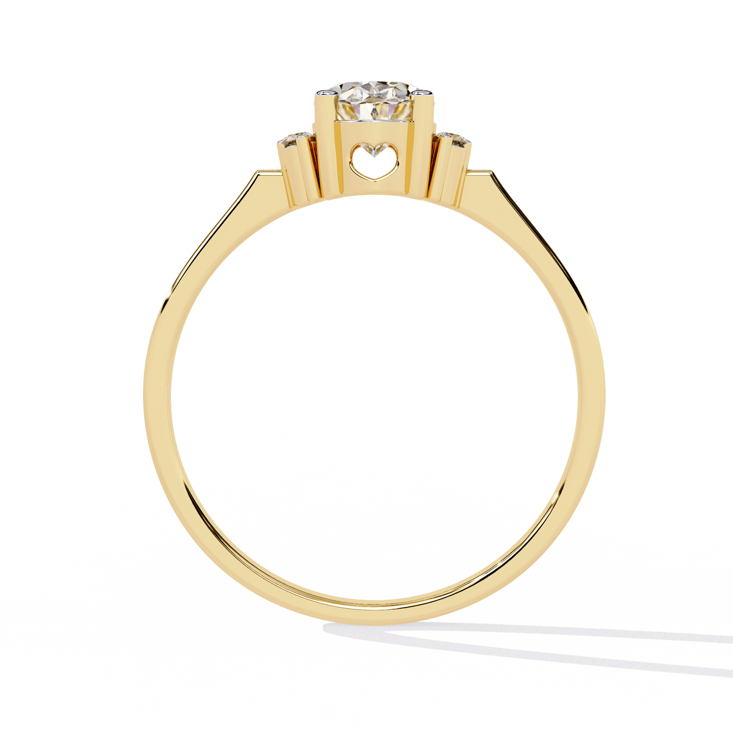 sunbeam diamond ring - espira fine gems