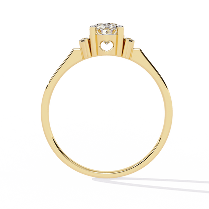 Sunbeam Diamond Ring - Espira Fine Gems