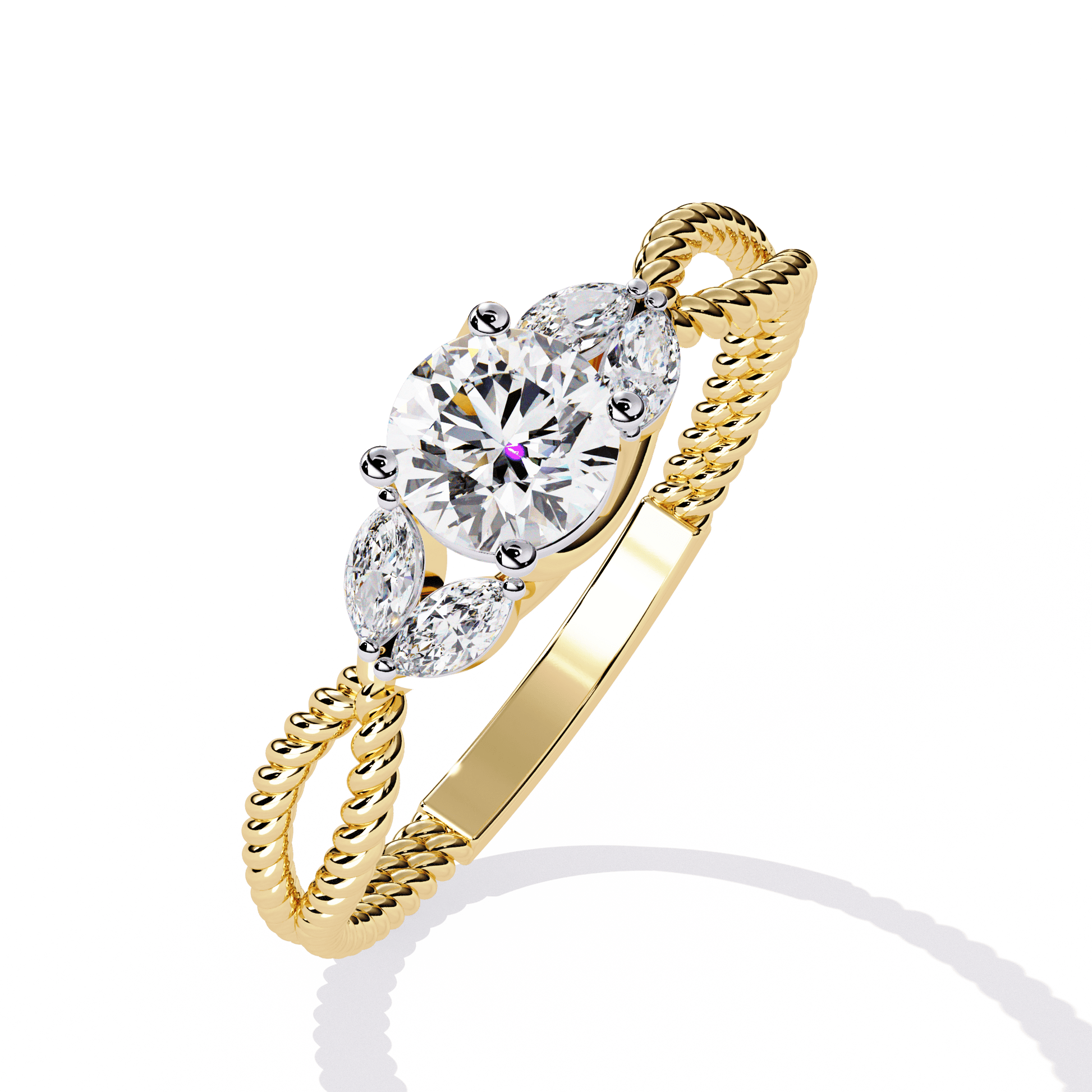 Eden Whisper Round Diamond Ring - Espira Fine Gems