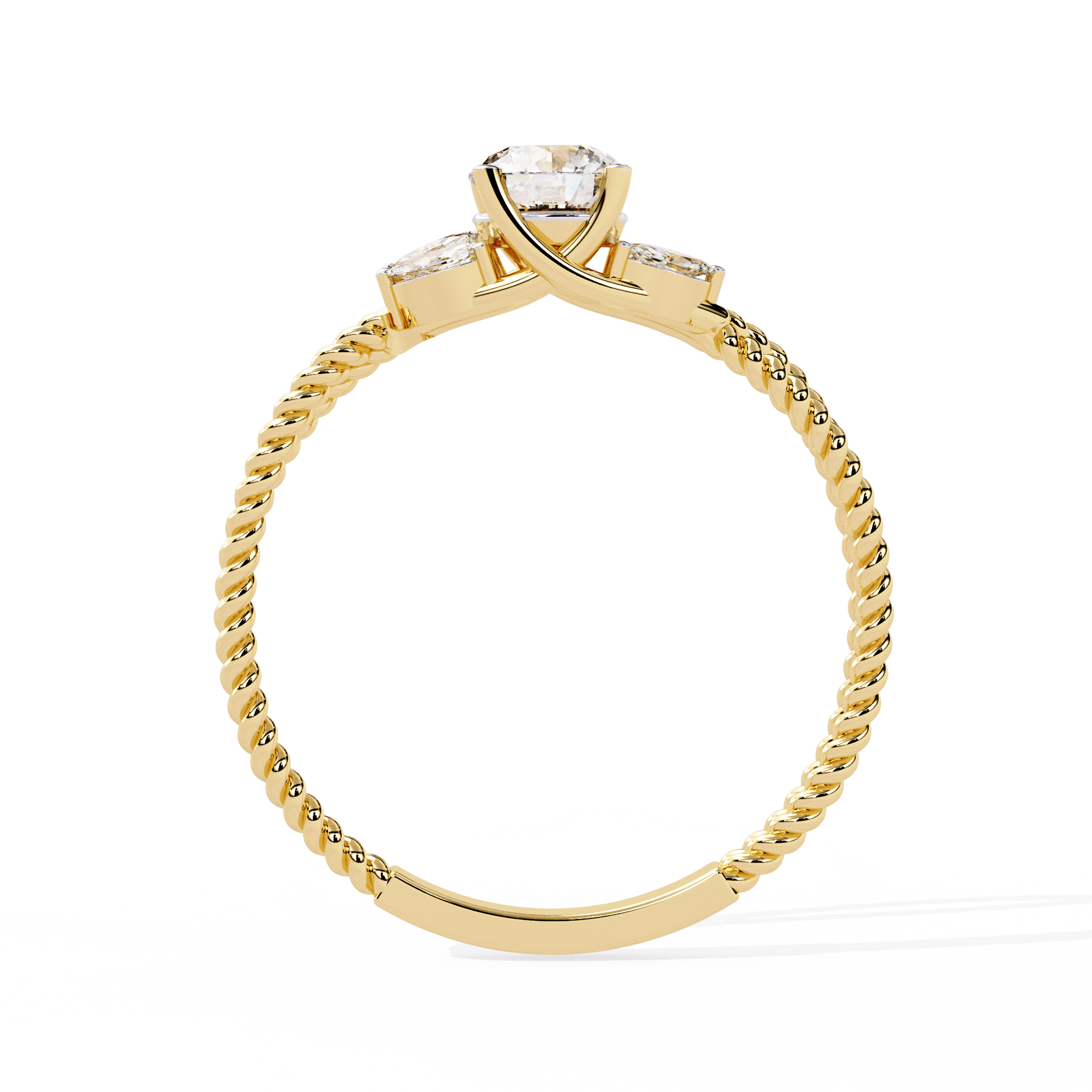 Eden Whisper Round Diamond Ring - Espira Fine Gems