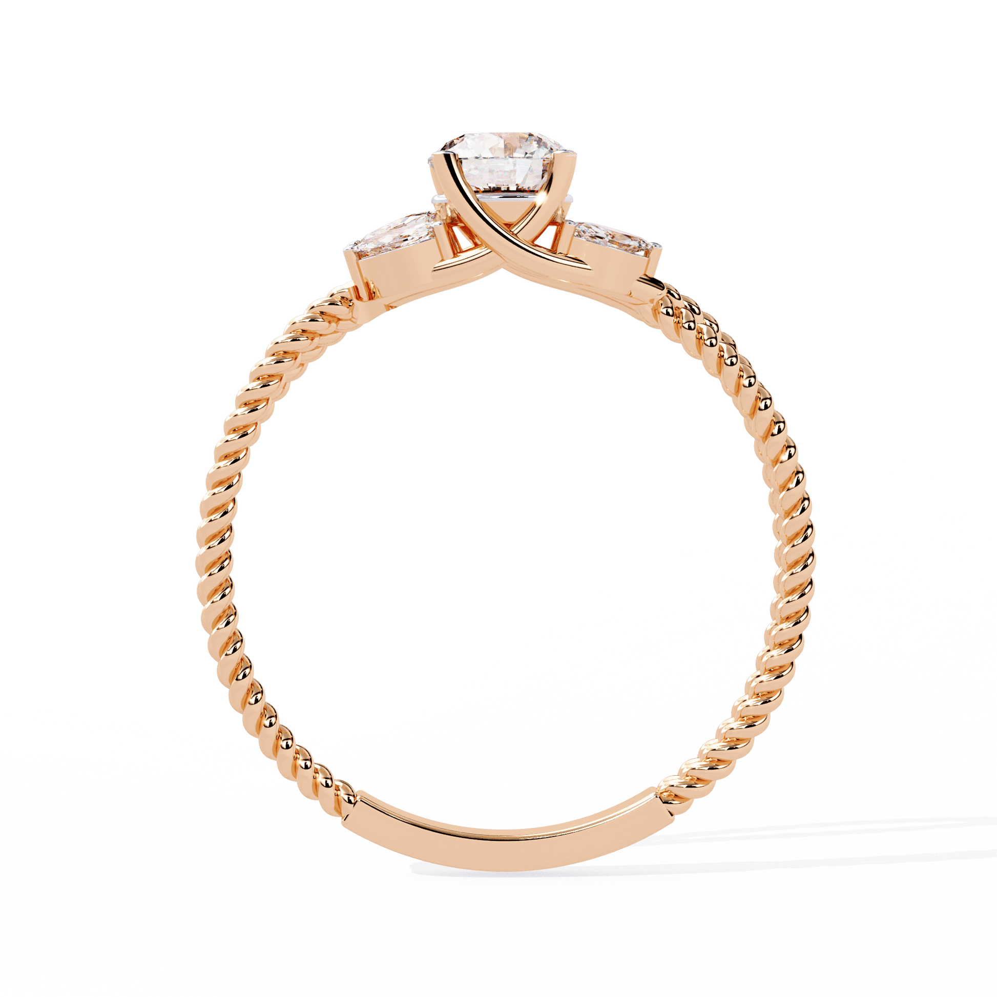 Eden Whisper Round Diamond Ring - Espira Fine Gems