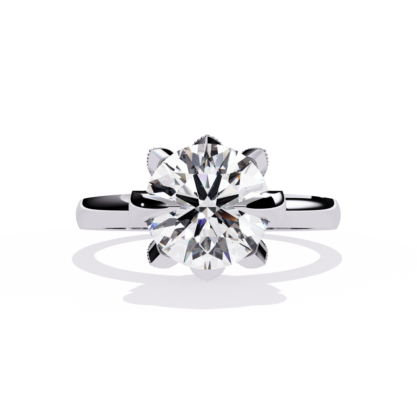 wonder round diamond ring - espira fine gems