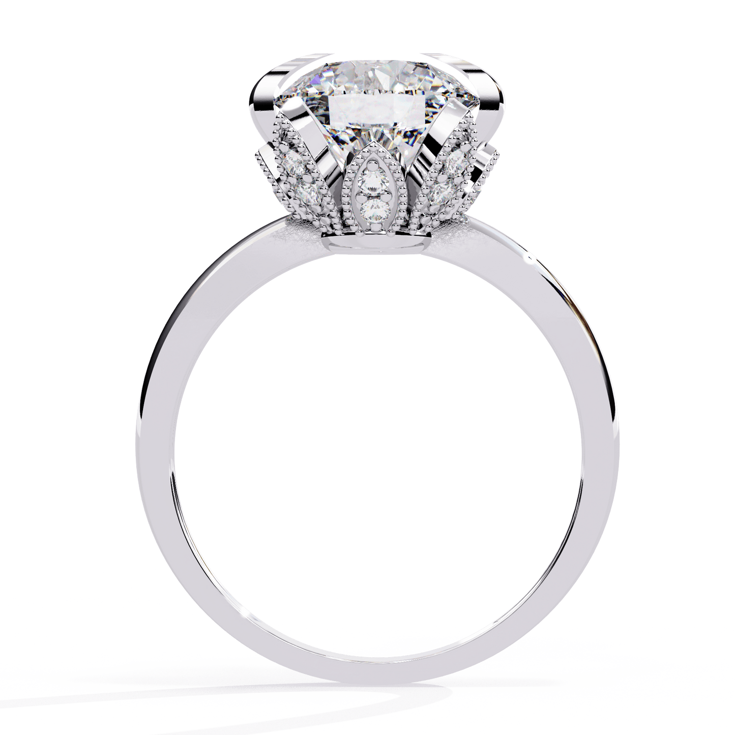 wonder round diamond ring - espira fine gems