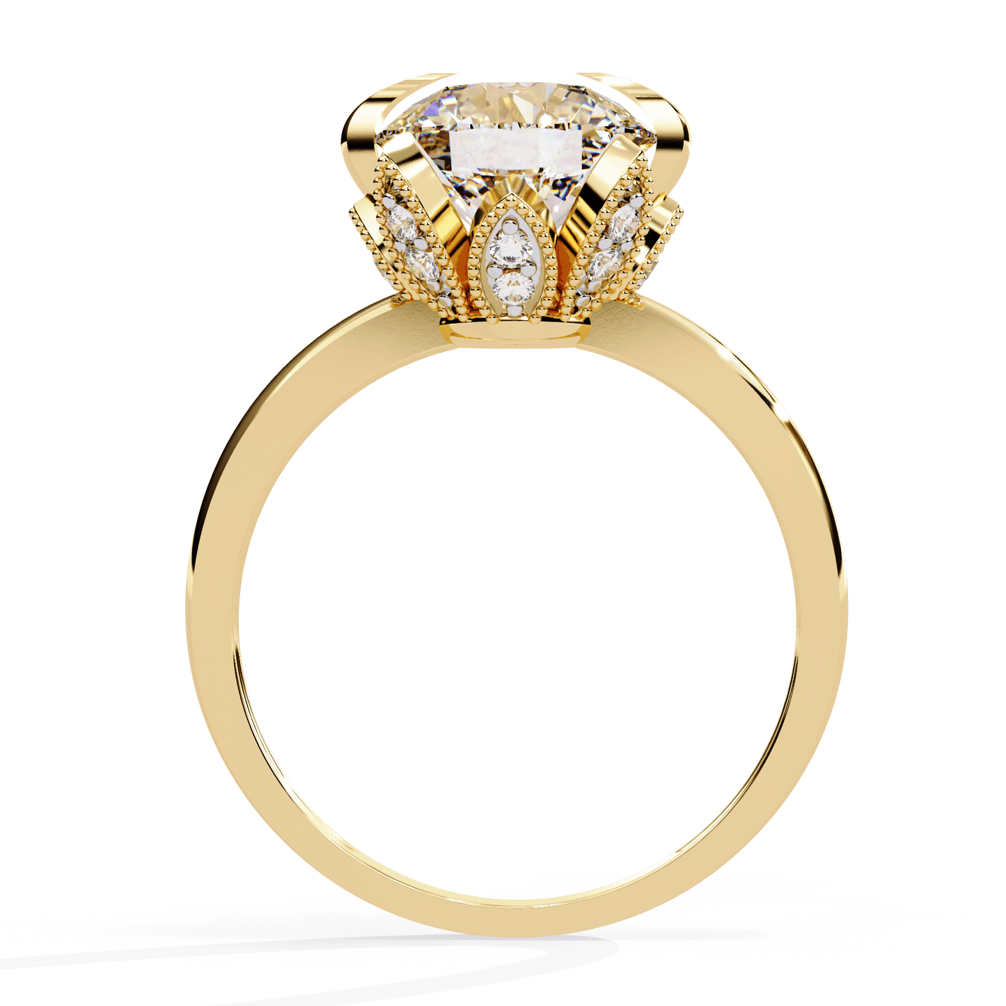 wonder round diamond ring - espira fine gems