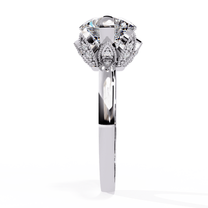 Wonder Round Diamond Ring - Espira Fine Gems