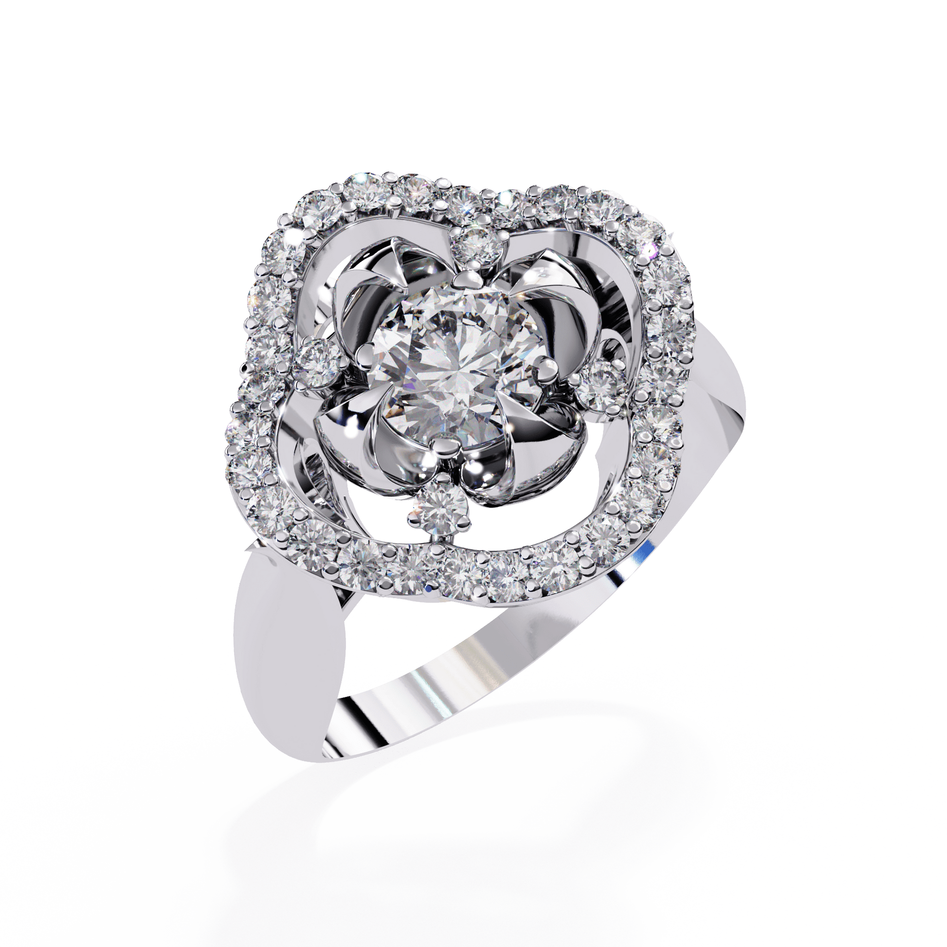 Pure Spark Diamond Ring - Espira Fine Gems