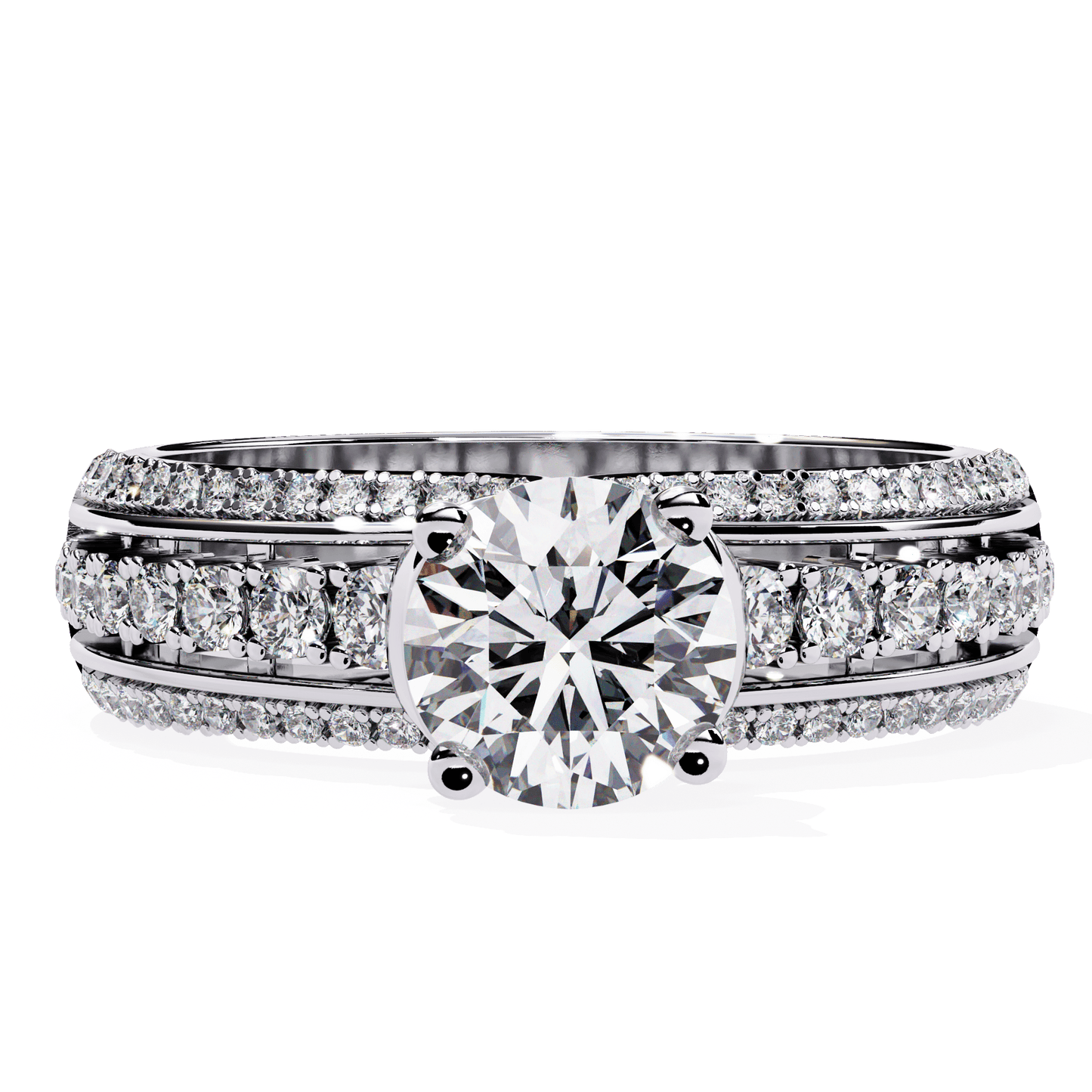 bright charm diamond ring - espira fine gems