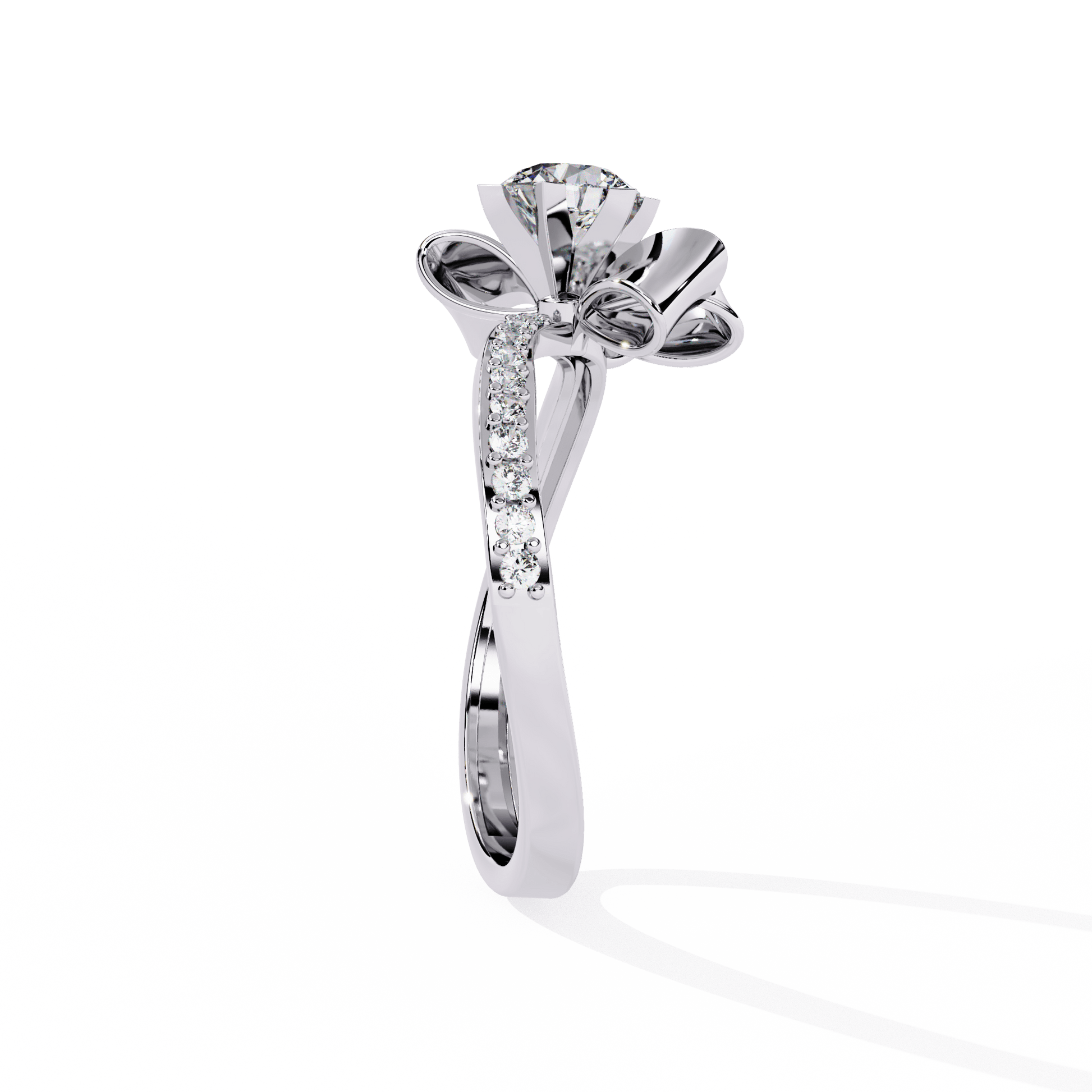 Shine Loop Diamond Ring - Espira Fine Gems