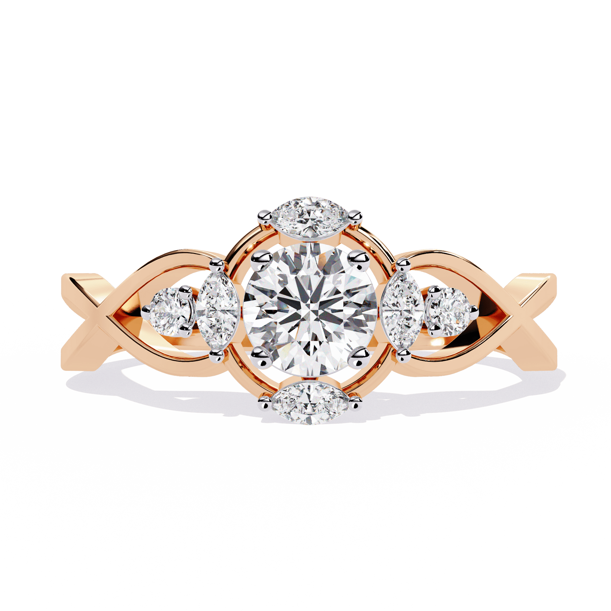 Sparkletta Round Diamond Ring - Espira Fine Gems