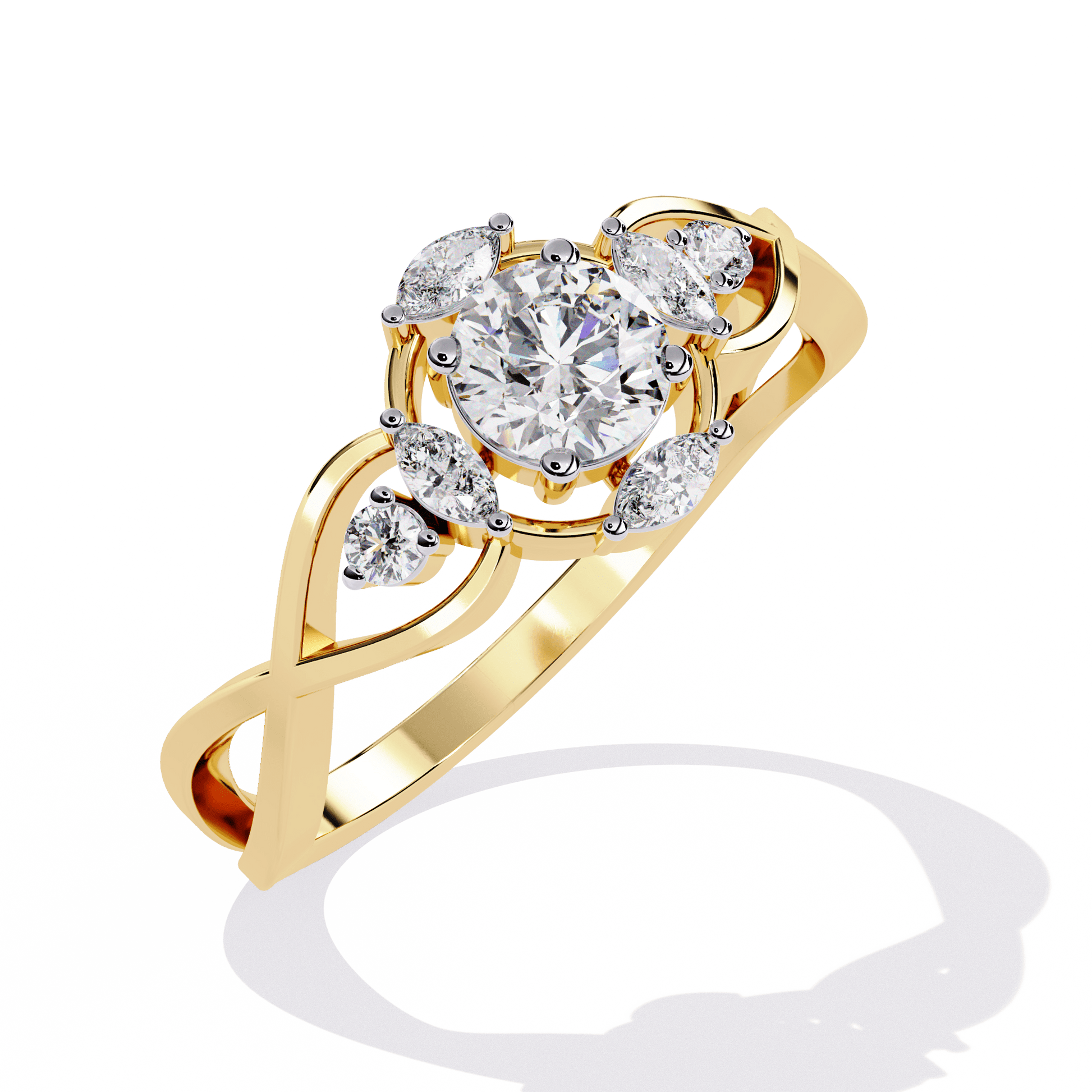 Sparkletta Round Diamond Ring - Espira Fine Gems