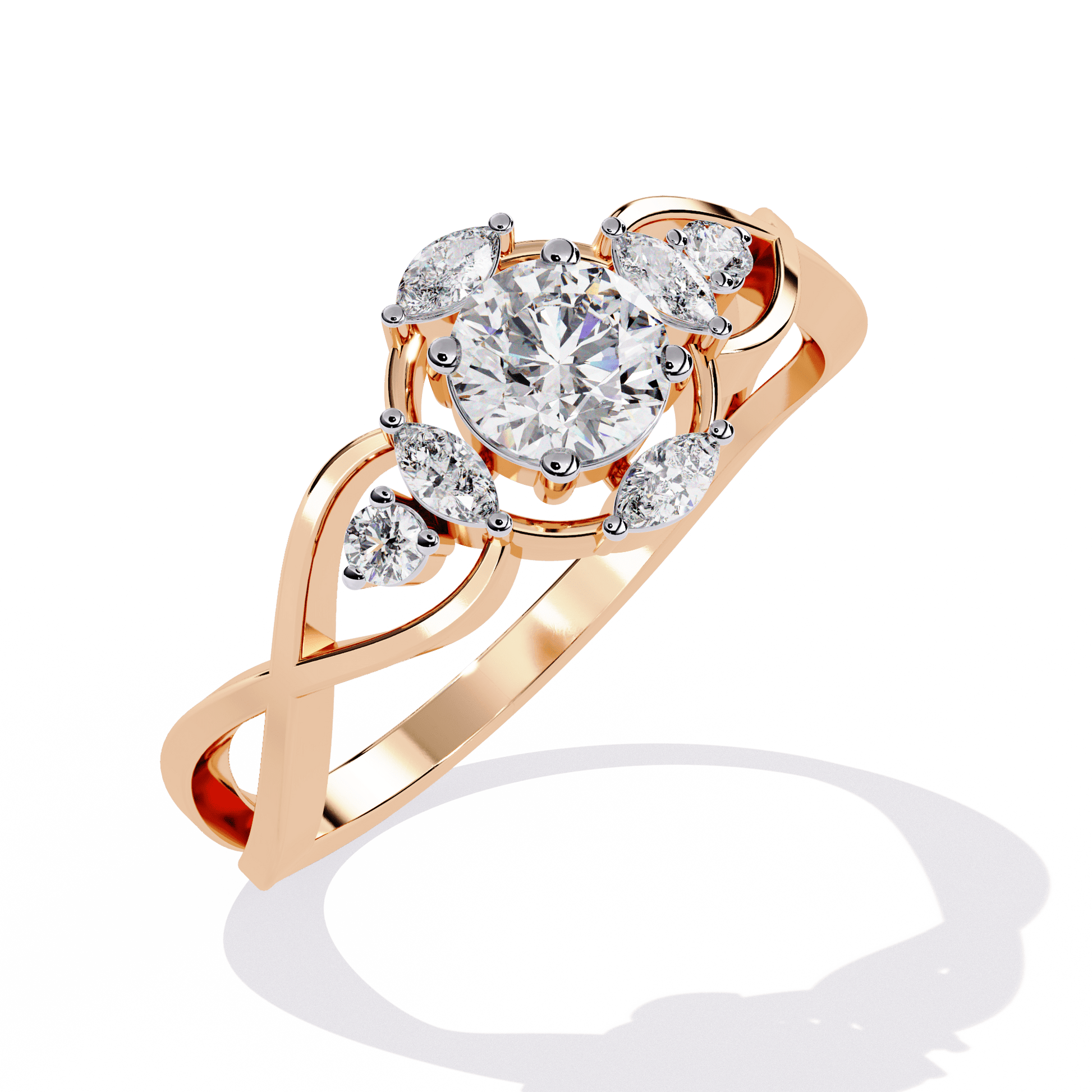 Sparkletta Round Diamond Ring - Espira Fine Gems