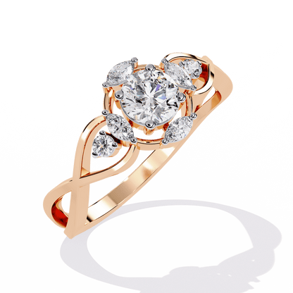 Sparkletta Round Diamond Ring - Espira Fine Gems