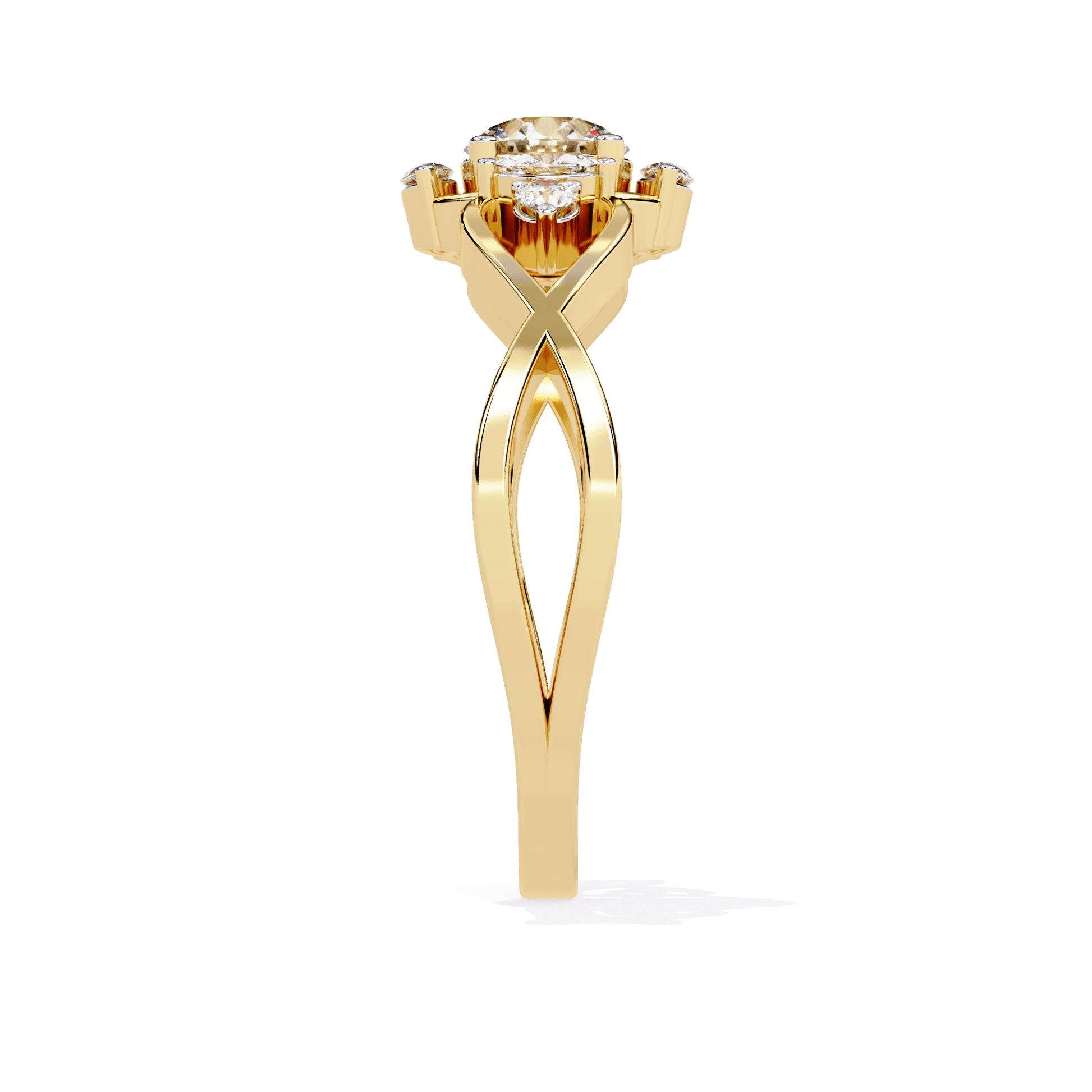 Sparkletta Round Diamond Ring - Espira Fine Gems