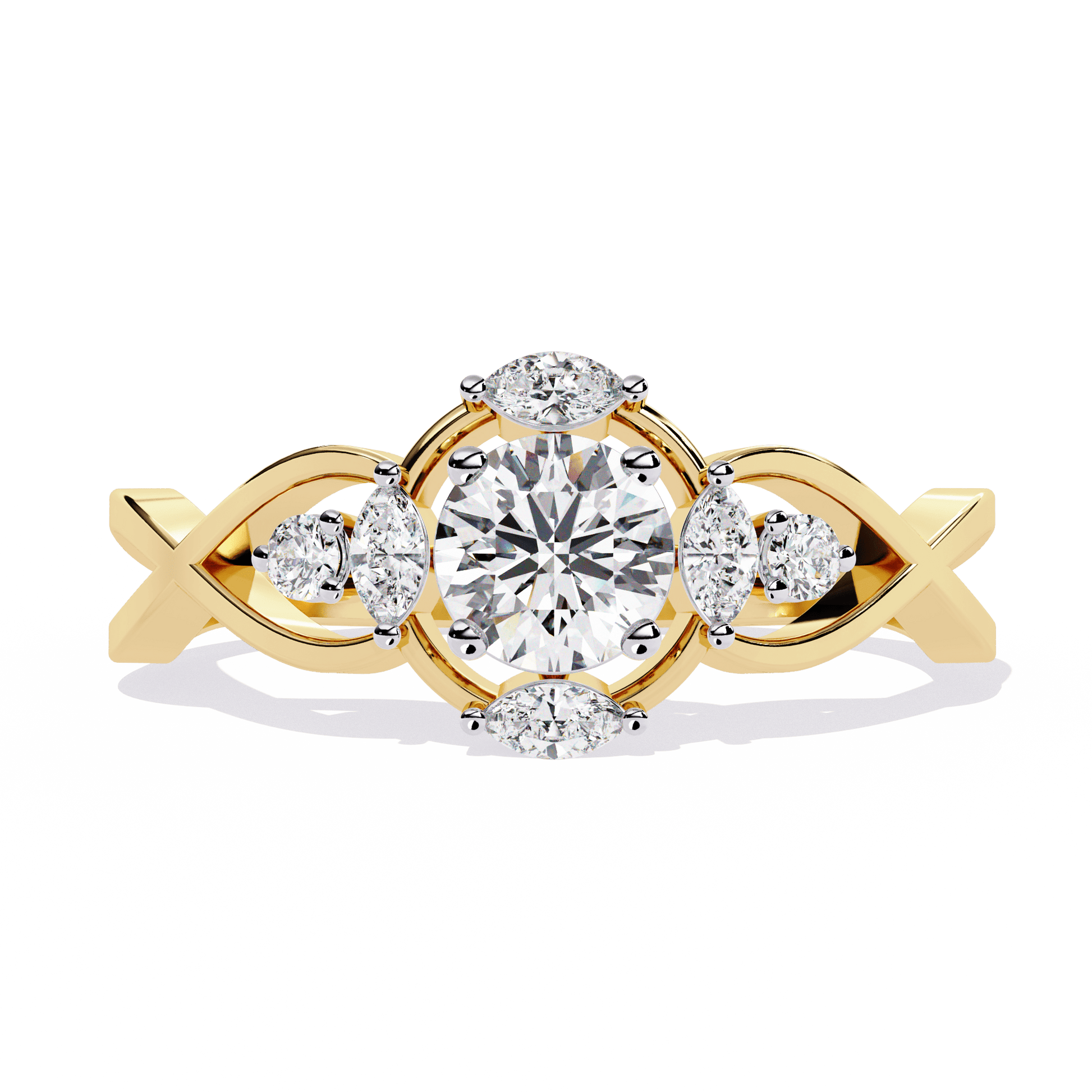 Sparkletta Round Diamond Ring - Espira Fine Gems