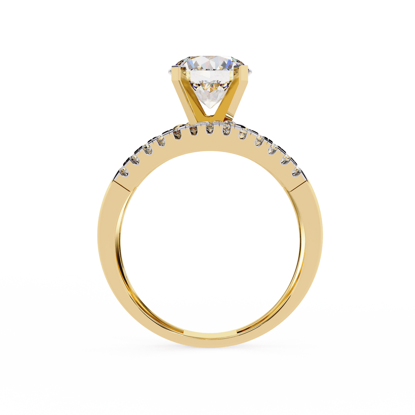 dreamcatcher round diamond ring - espira fine gems