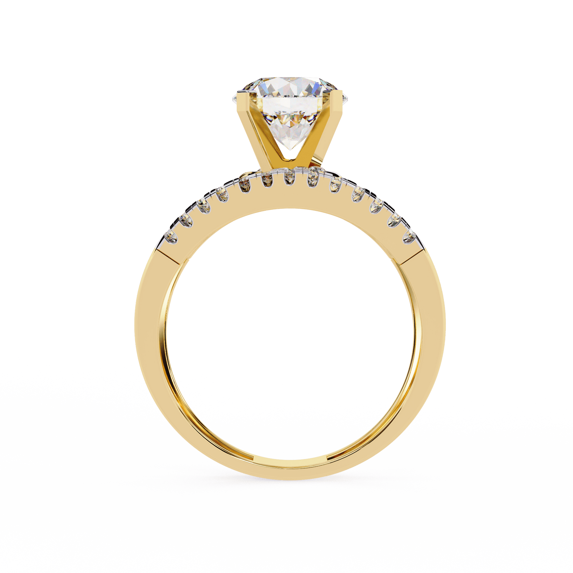 Dreamcatcher Round Diamond Ring - Espira Fine Gems