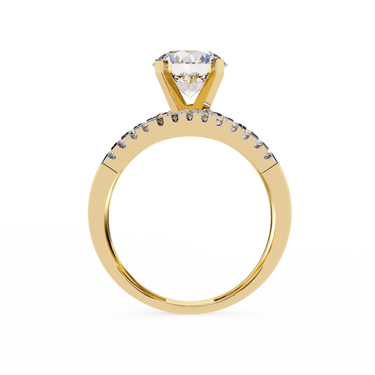 Dreamcatcher Round Diamond Ring