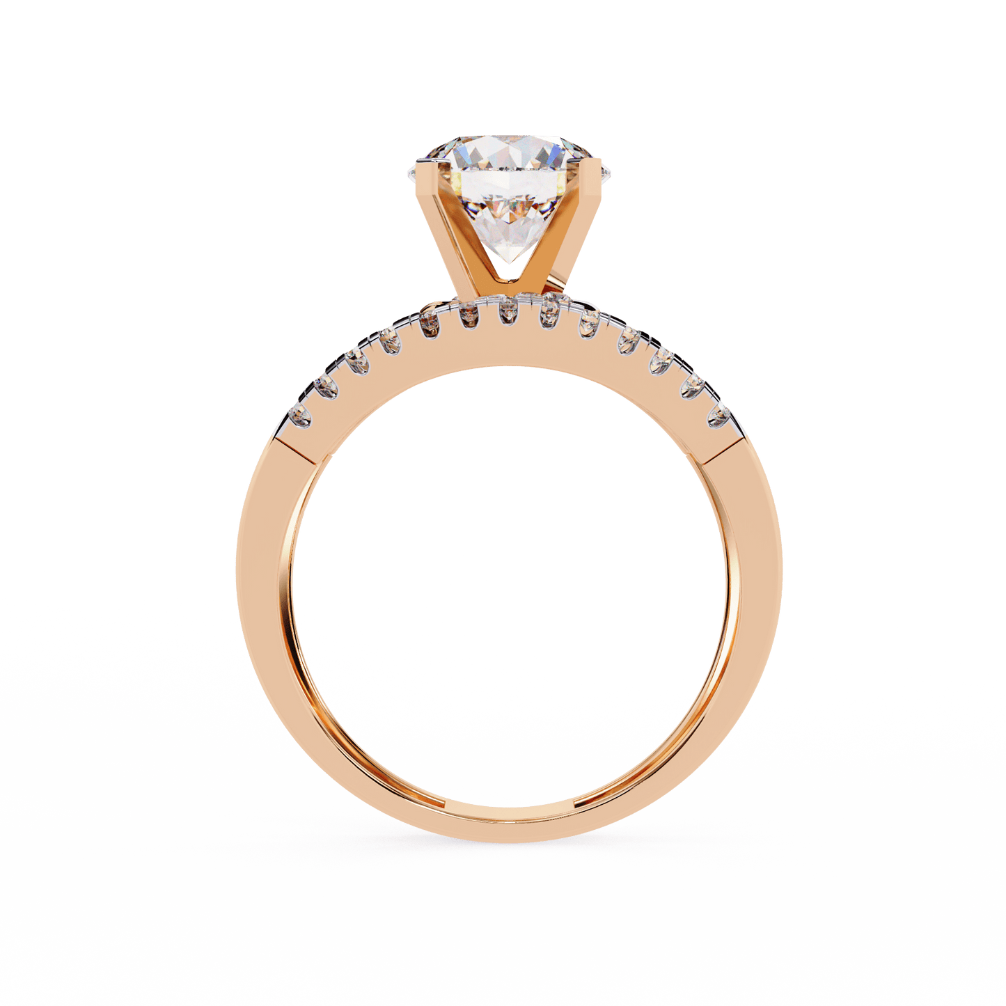 dreamcatcher round diamond ring - espira fine gems