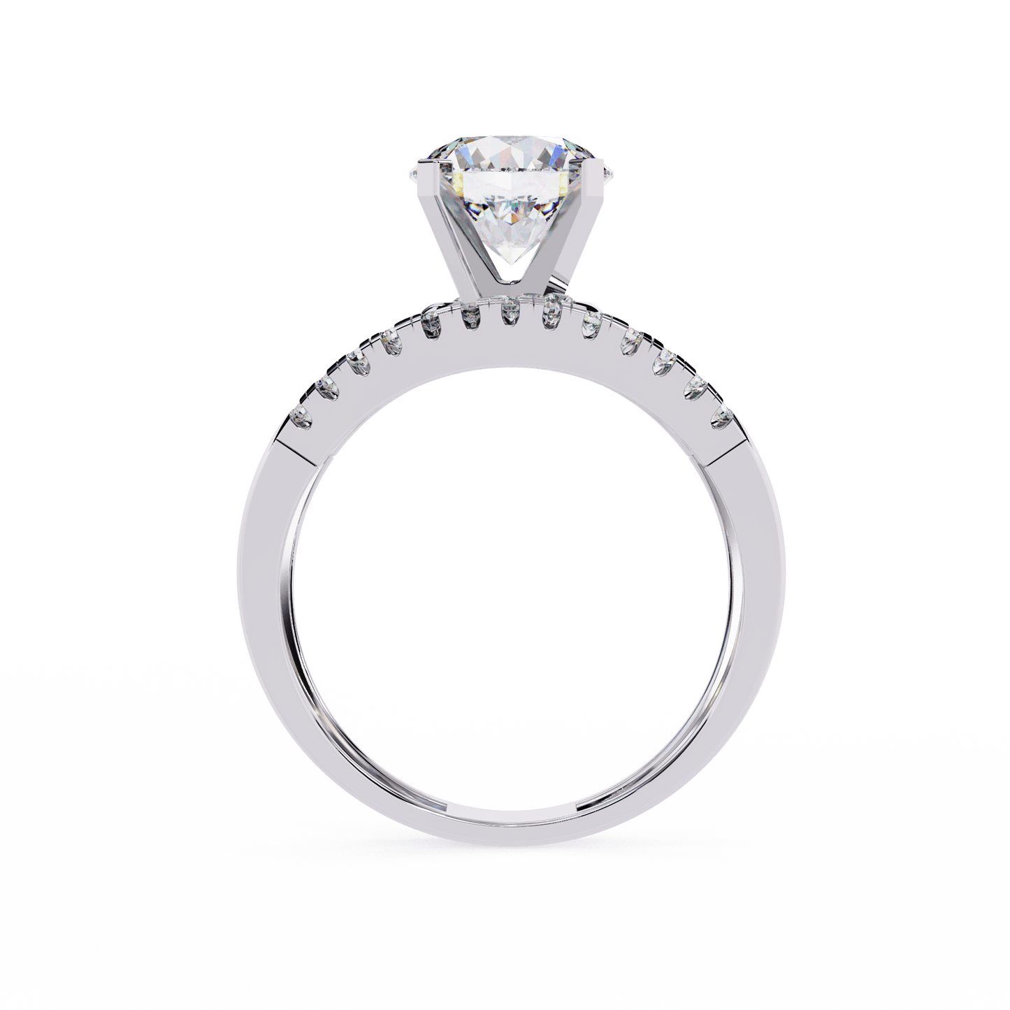 dreamcatcher round diamond ring - espira fine gems