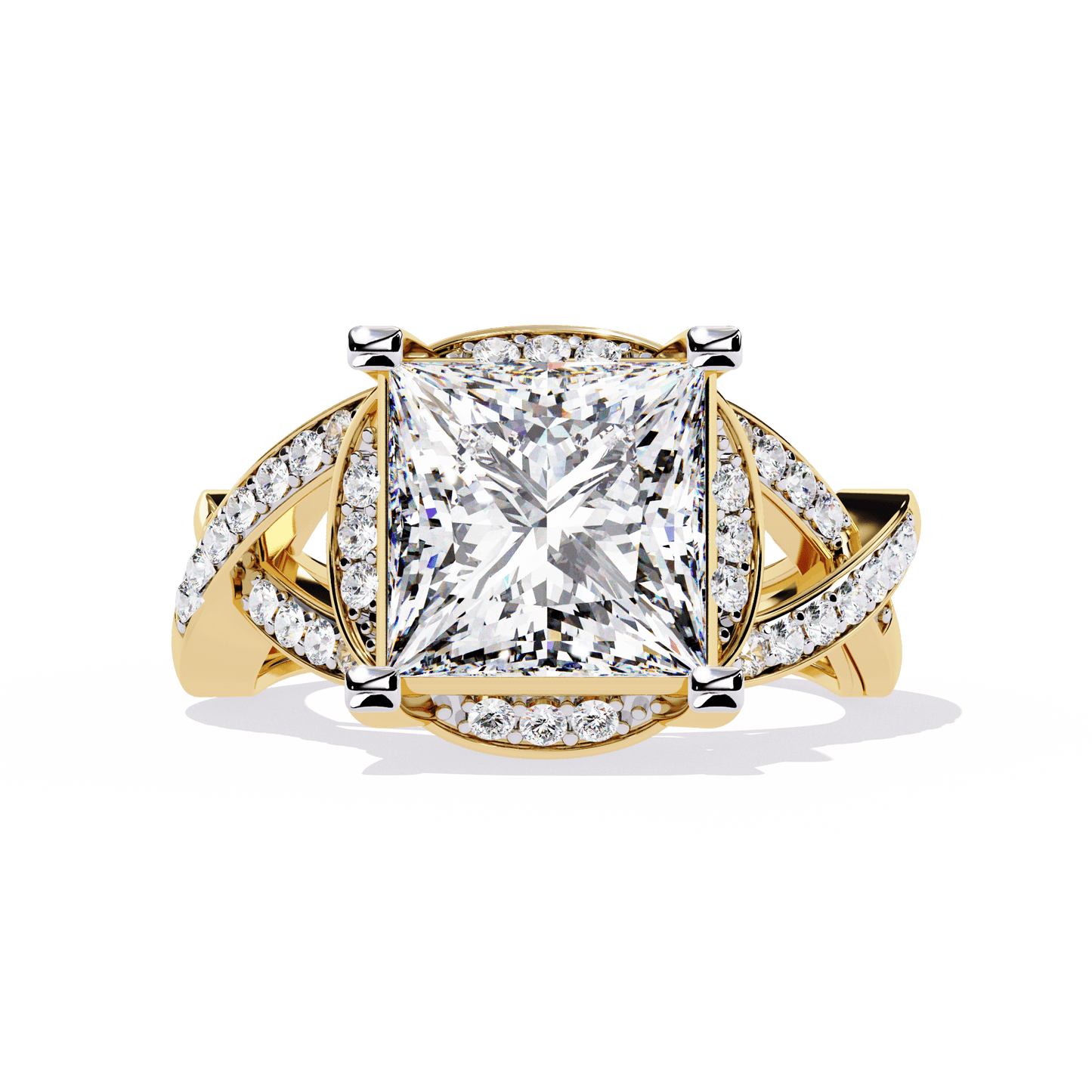 golden dawn princess diamond ring - espira fine gems