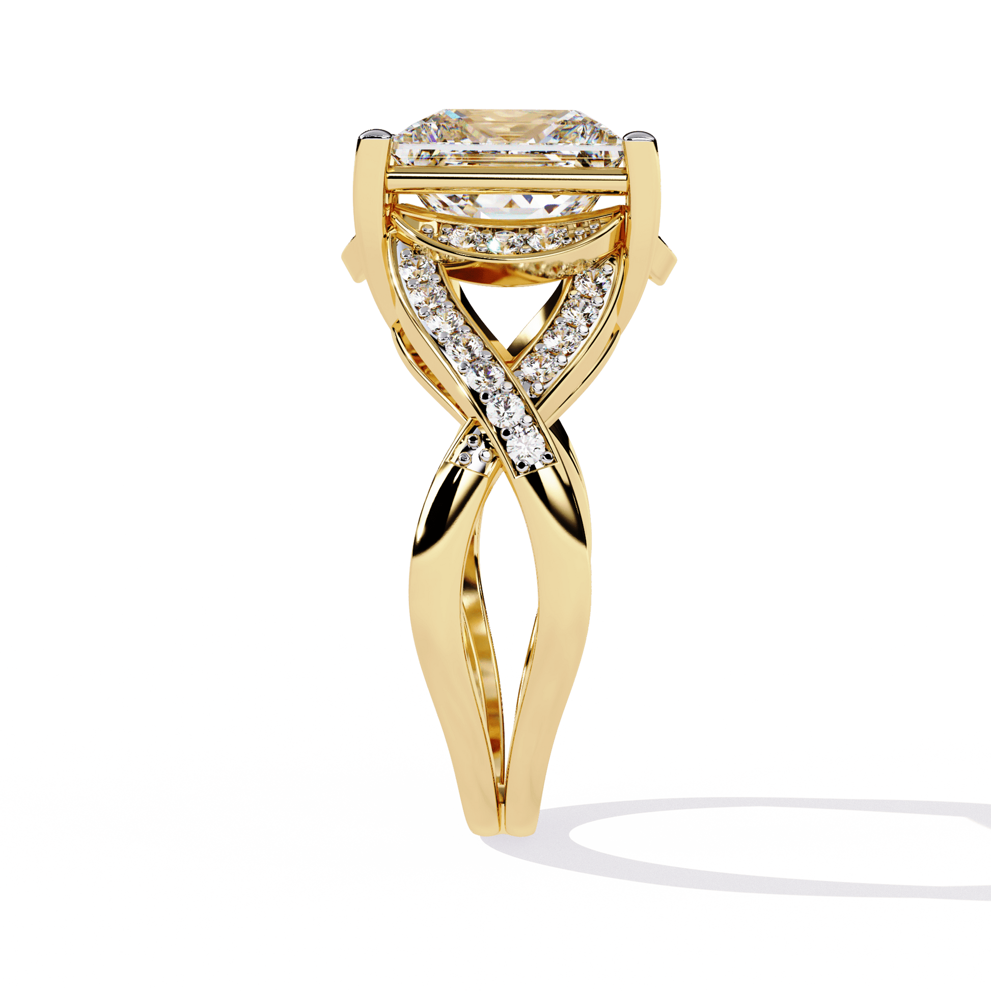 Golden Dawn Princess Diamond Ring - Espira Fine Gems