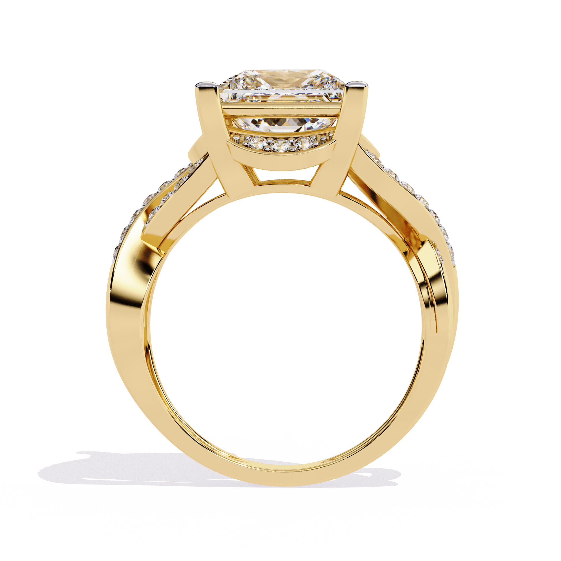 Golden Dawn Princess Diamond Ring - Espira Fine Gems