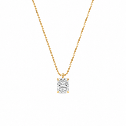 Liberty 3 Carat Radiant Diamond Pendant (Chain Sold Separately)