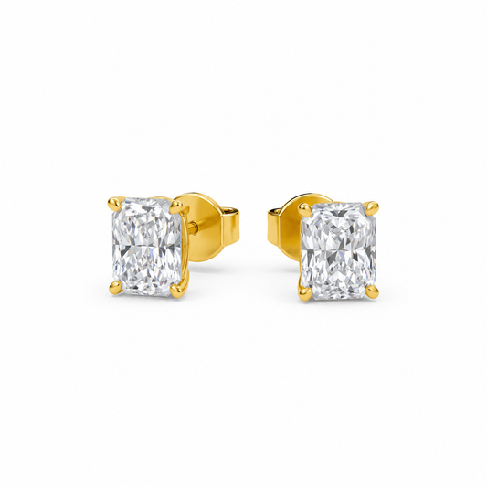 Liberty 2 Carat (1+1) Radiant Diamond Earring