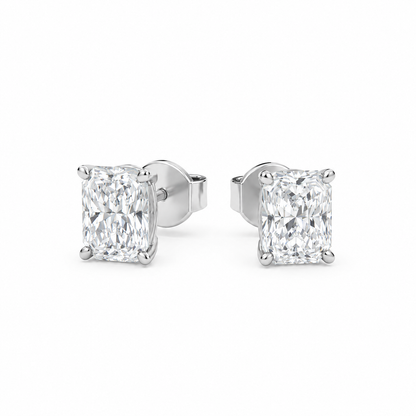 Boucle d'oreille Liberty en diamant rond 2 carats (1+1)