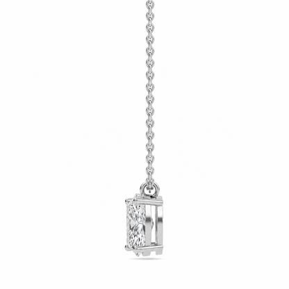 Liberty 3 Carat Radiant Diamond Pendant (Chain Sold Separately)