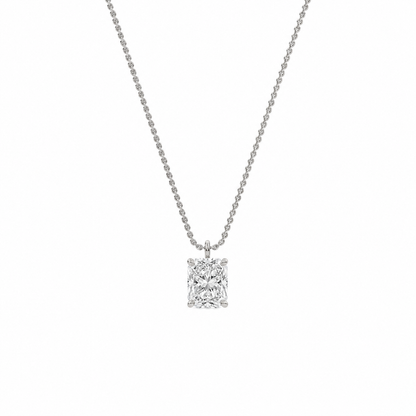 Liberty 3 Carat Radiant Diamond Pendant (Chain Sold Separately)