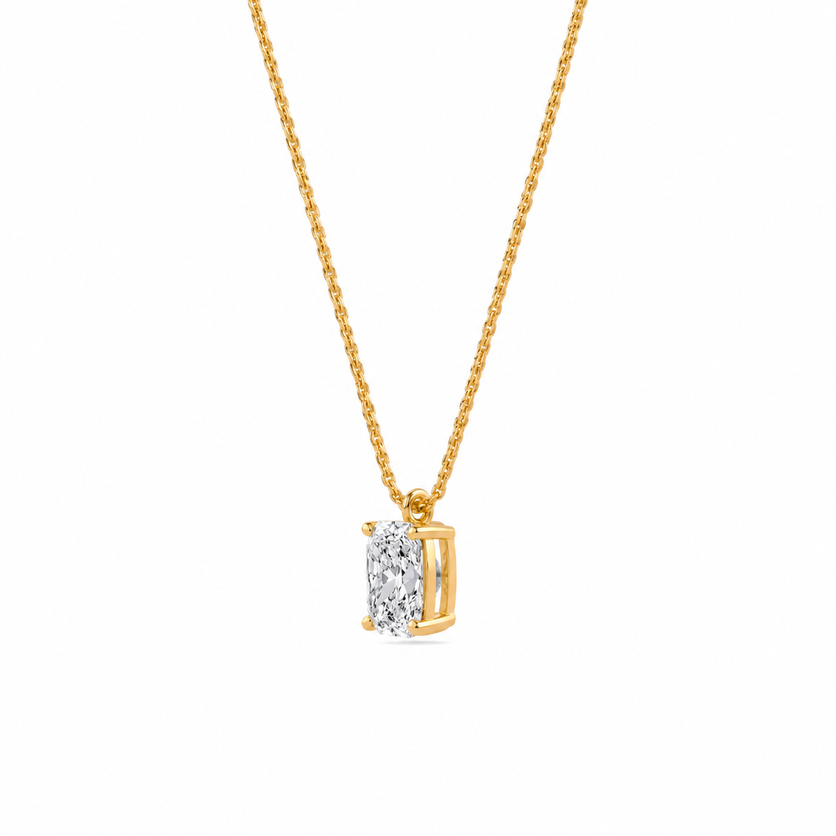liberty 3 carat radiant diamond pendant (chain sold separately)