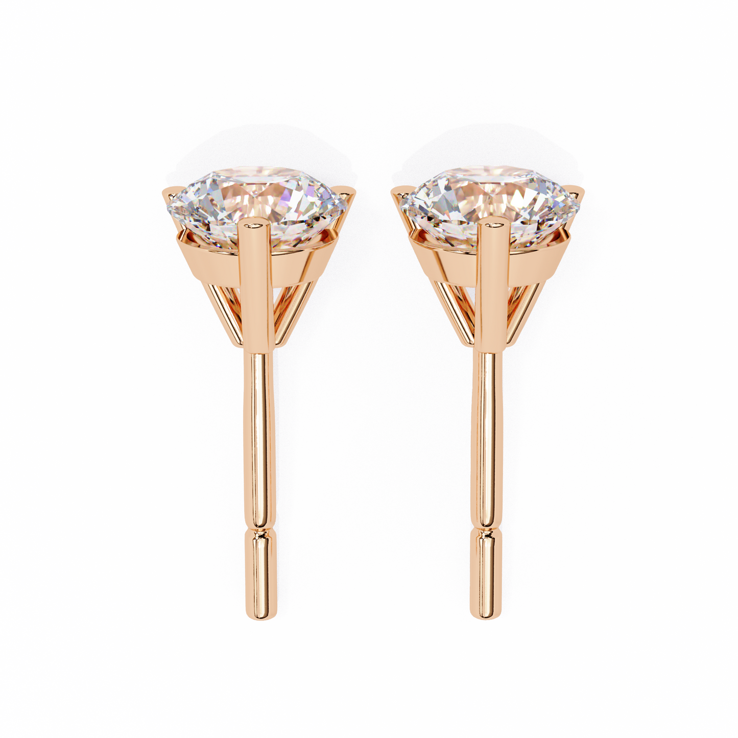 celeste classic diamond earrings - espira fine gems