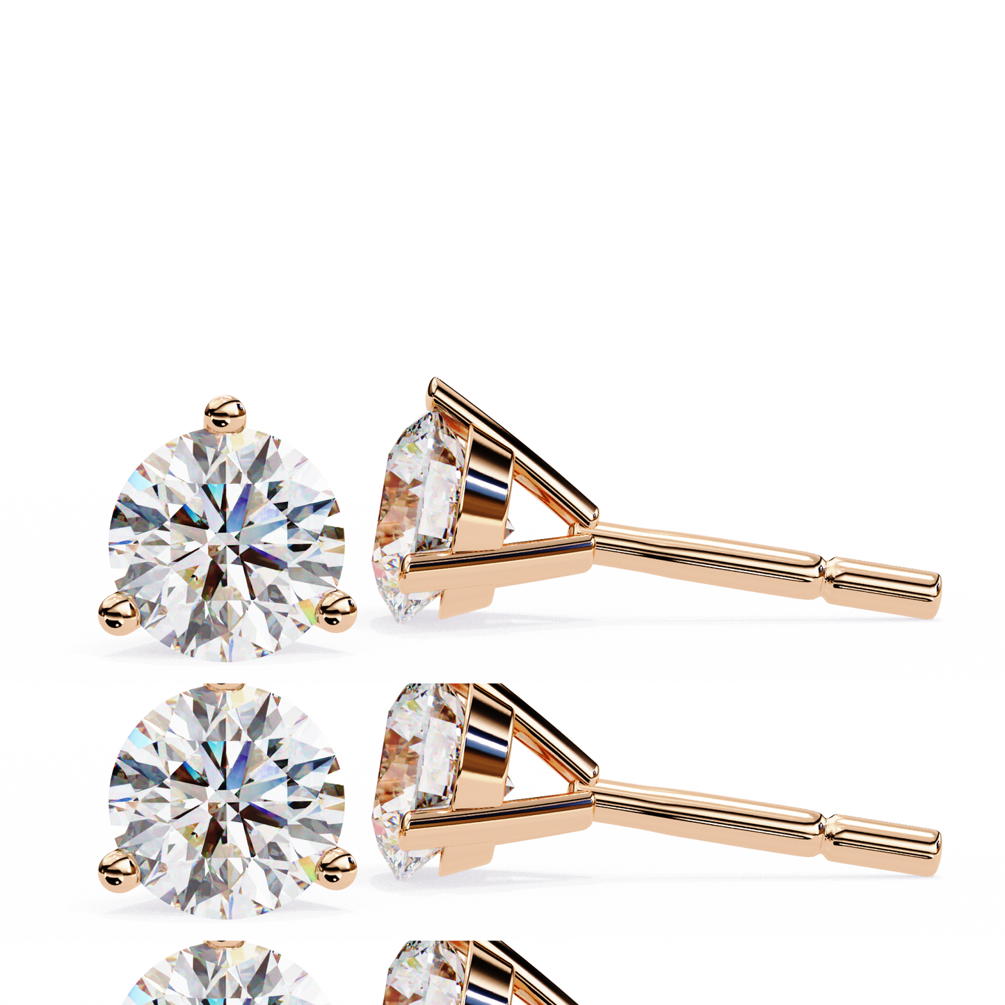 celeste classic diamond earrings - espira fine gems