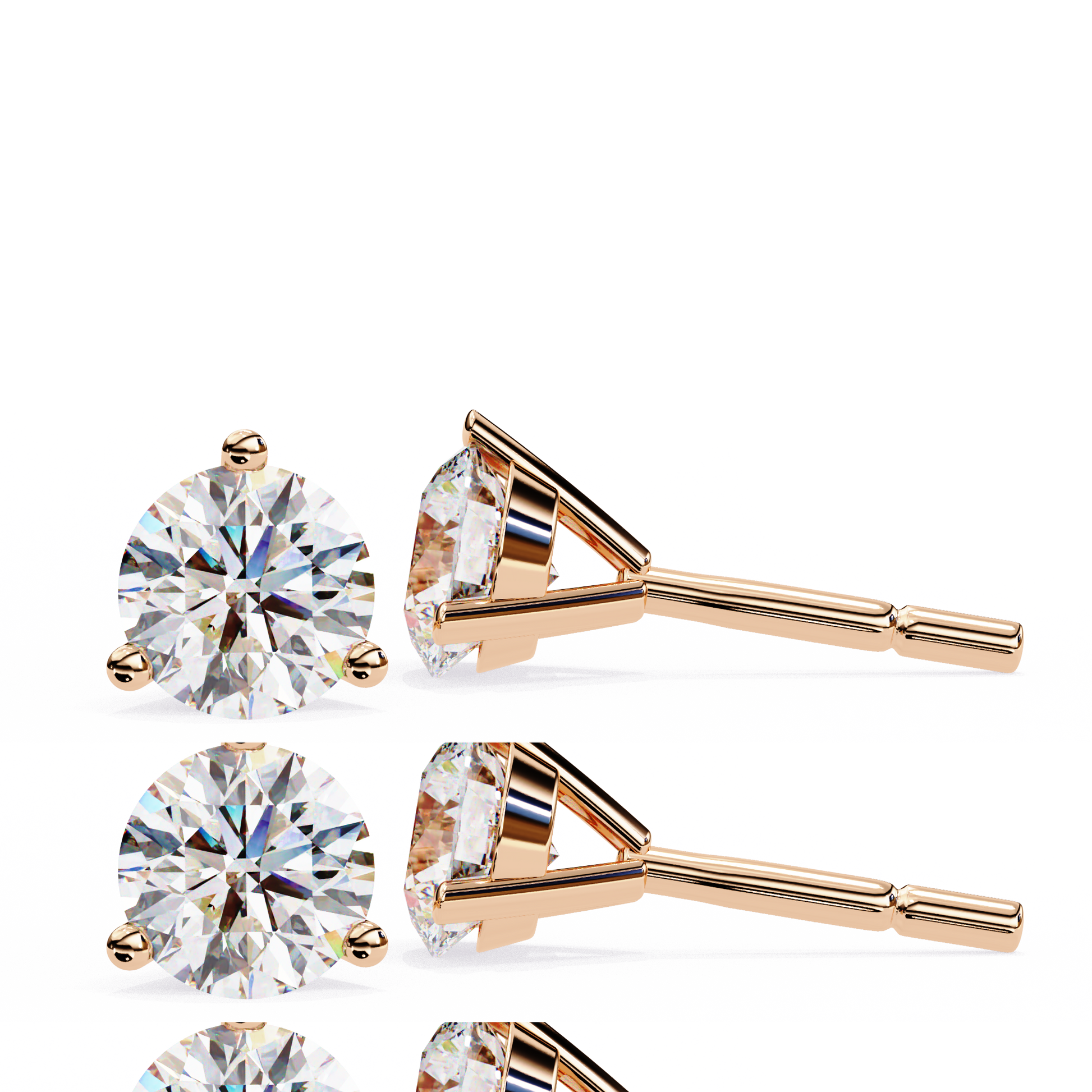 Celeste Classic Diamond Earrings - Espira Fine Gems