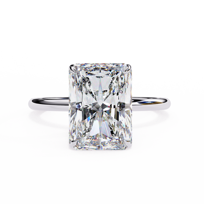 Moonlit Emerald Diamond Ring - Espira Gems