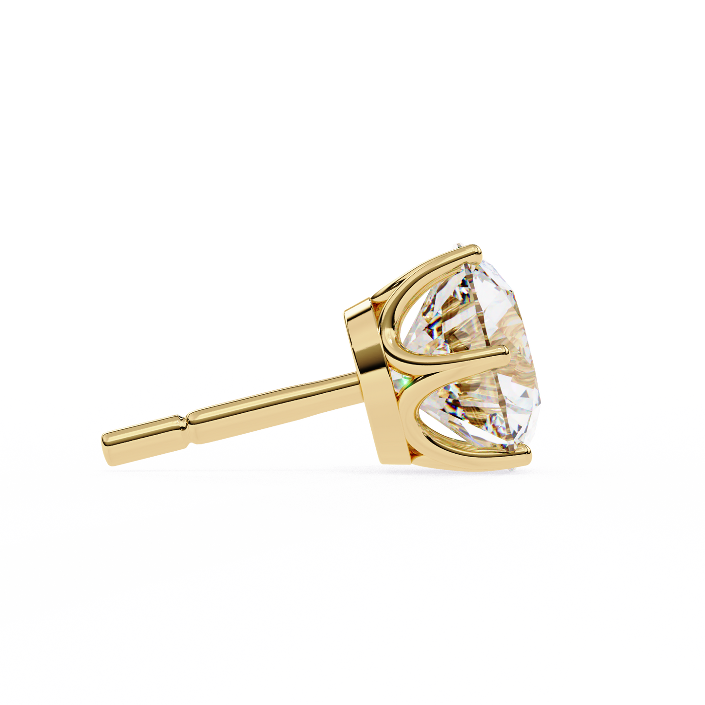 celeste charm diamond earrings