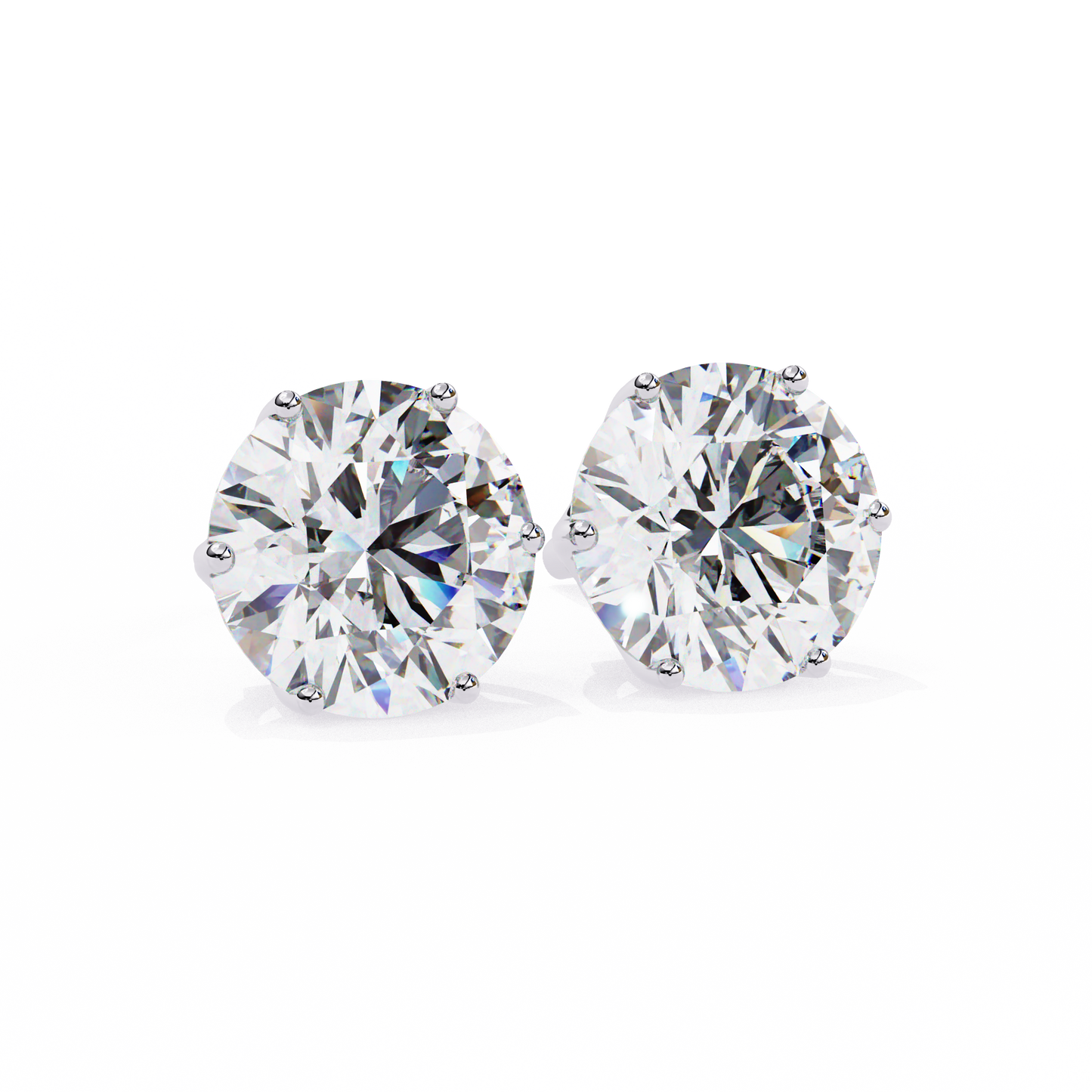 boucles d'oreilles à breloques en diamant celeste
