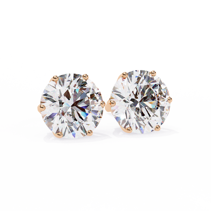 Boucles d'oreilles à breloques en diamant Celeste