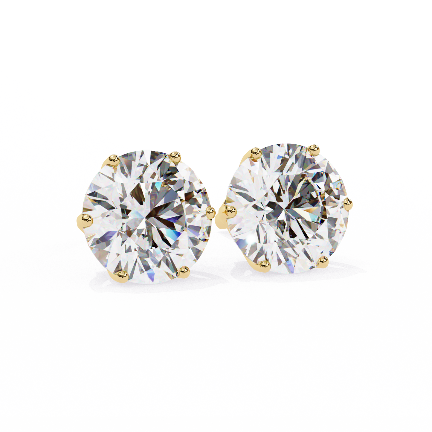 boucles d'oreilles à breloques en diamant celeste