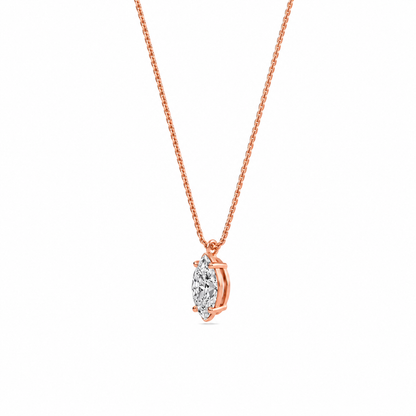 Liberty 3 Carat Marquise Diamond Pendant (Chain Sold Separately)